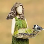 Forest Girl Bird Feeder tag1