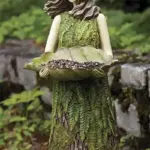 Forest Girl Bird Feeder tag1