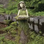 Forest Girl Bird Feeder tag1