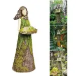 Forest Girl Bird Feeder tag1