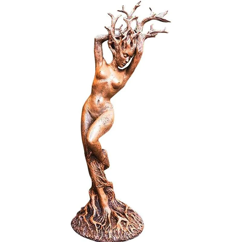 Forest Goddess Figure Statue -