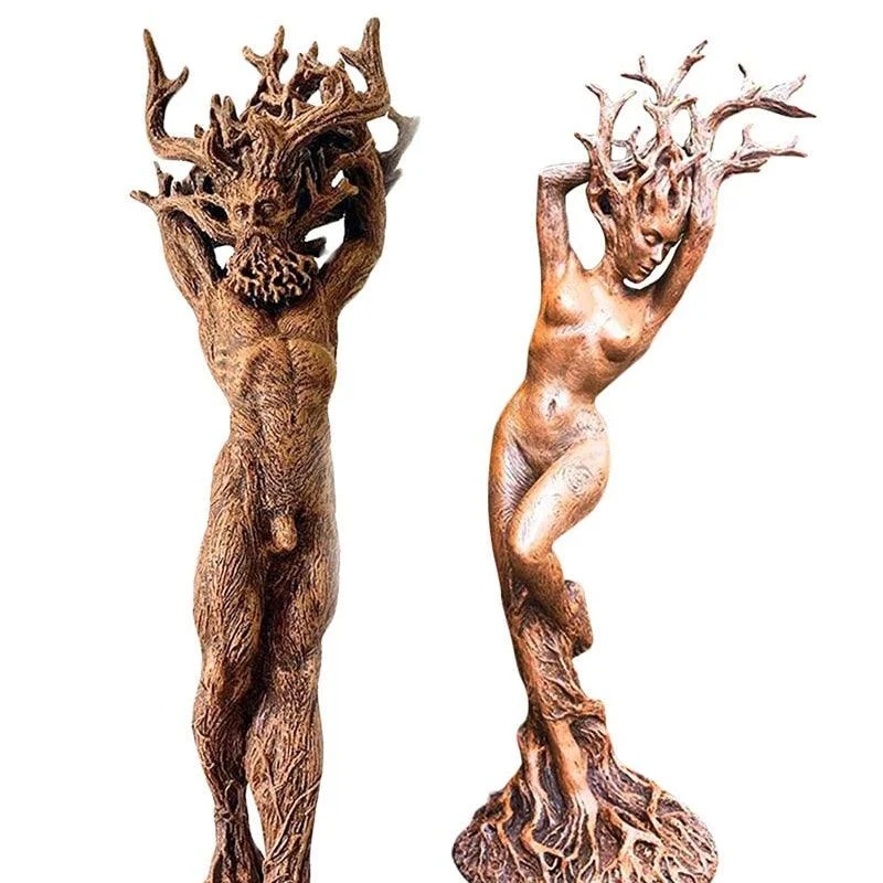 Forest Goddess Figure Statue -