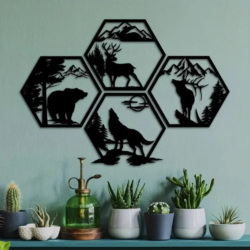 Forest Wildlife Wall Frame tag1