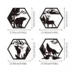 Forest Wildlife Wall Frame tag1