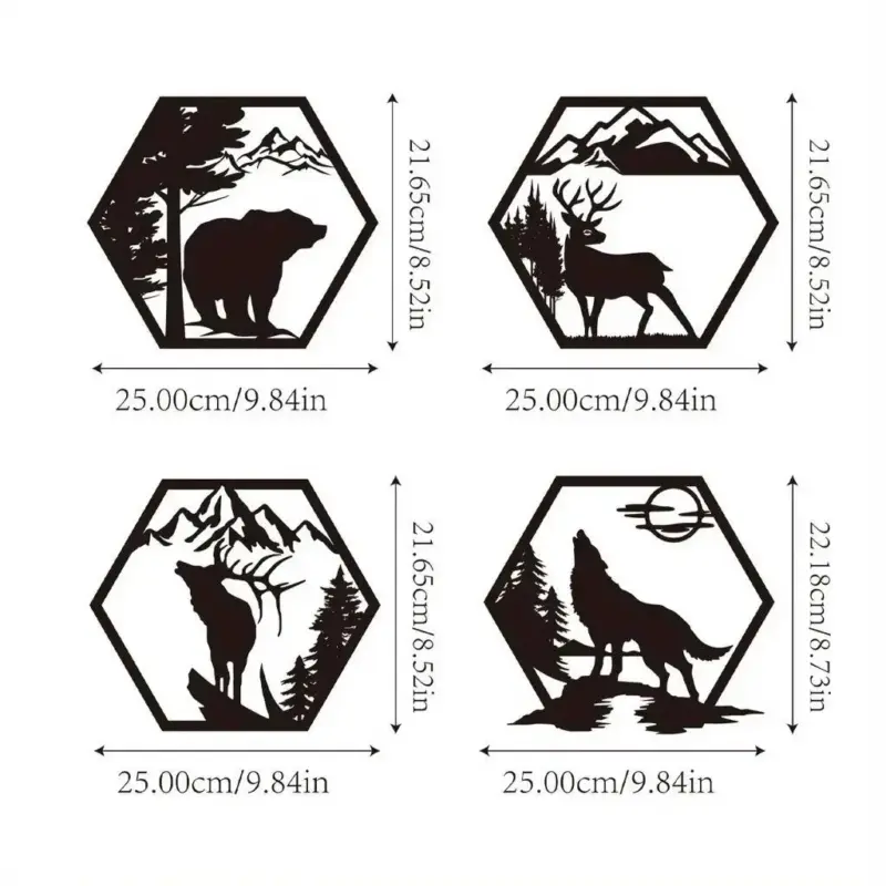 Forest Wildlife Wall Frame tag1