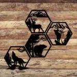 Forest Wildlife Wall Frame tag1