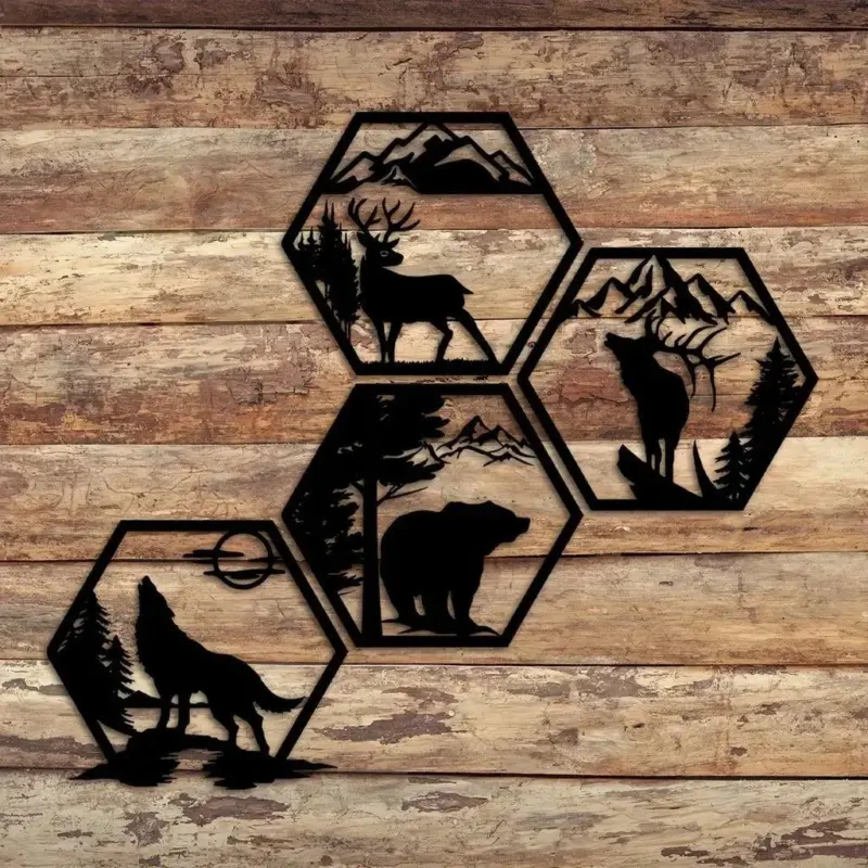 Forest Wildlife Wall Frame tag1