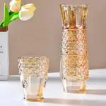 Four Piece Koi Carp Shape Stackable Cup Set tag1