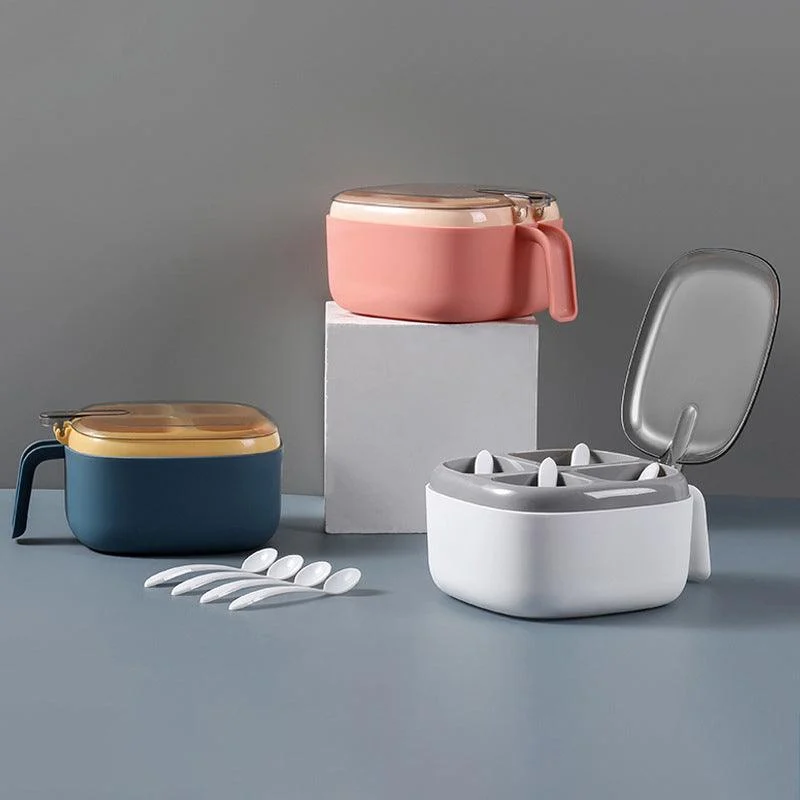 Four seasoning box with lid -  - #tag1#