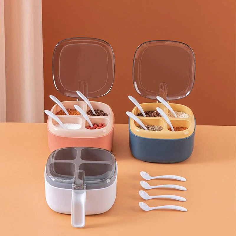Four seasoning box with lid -  - #tag1#