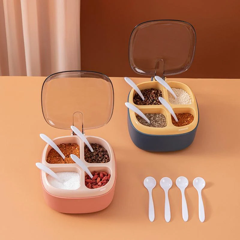 Four seasoning box with lid -  - #tag1#