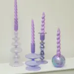 Fragranced Spiral Scented Taper Candles tag1