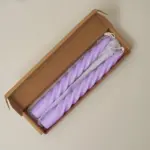 Fragranced Spiral Scented Taper Candles tag1