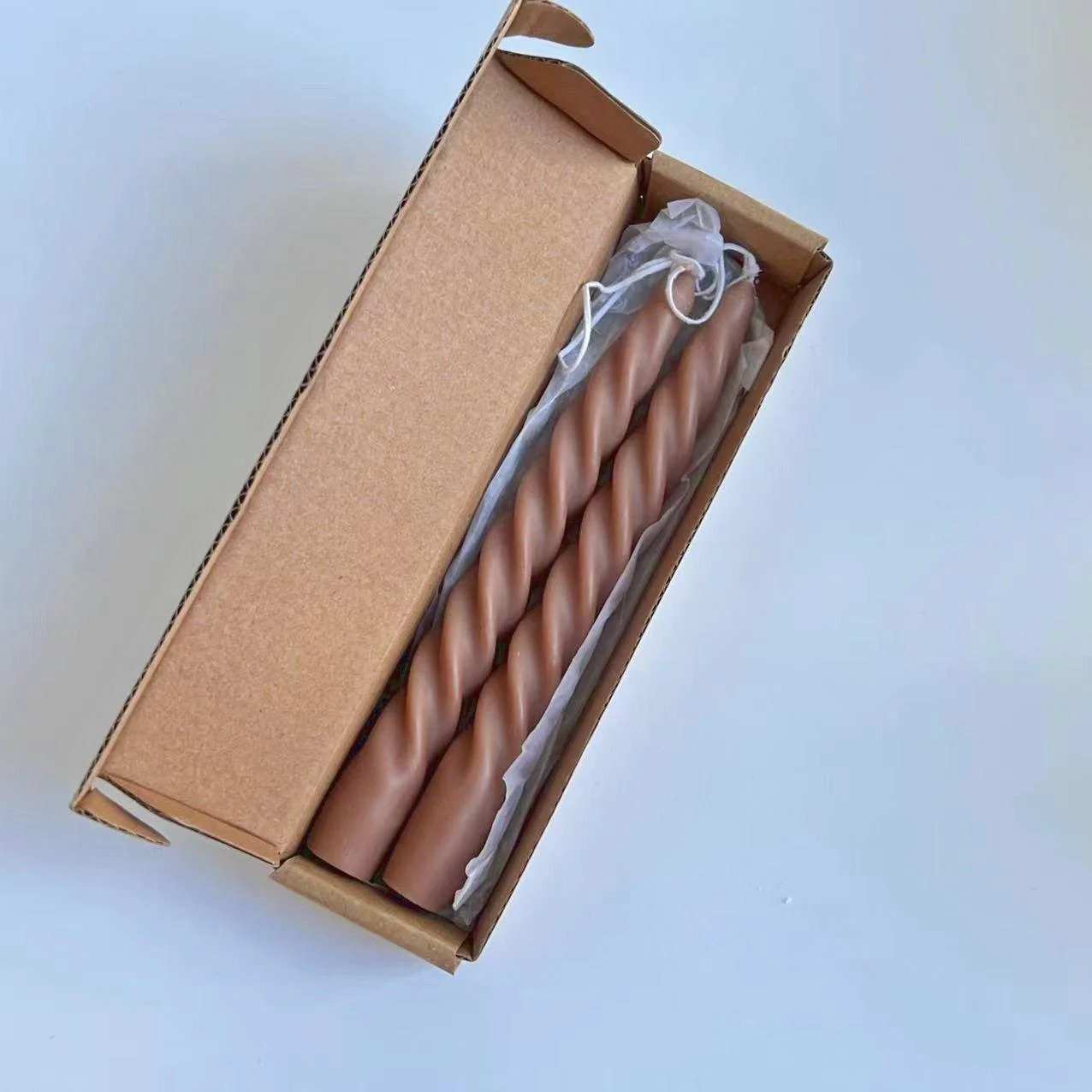 Fragranced Spiral Scented Taper Candles -  - #tag1#