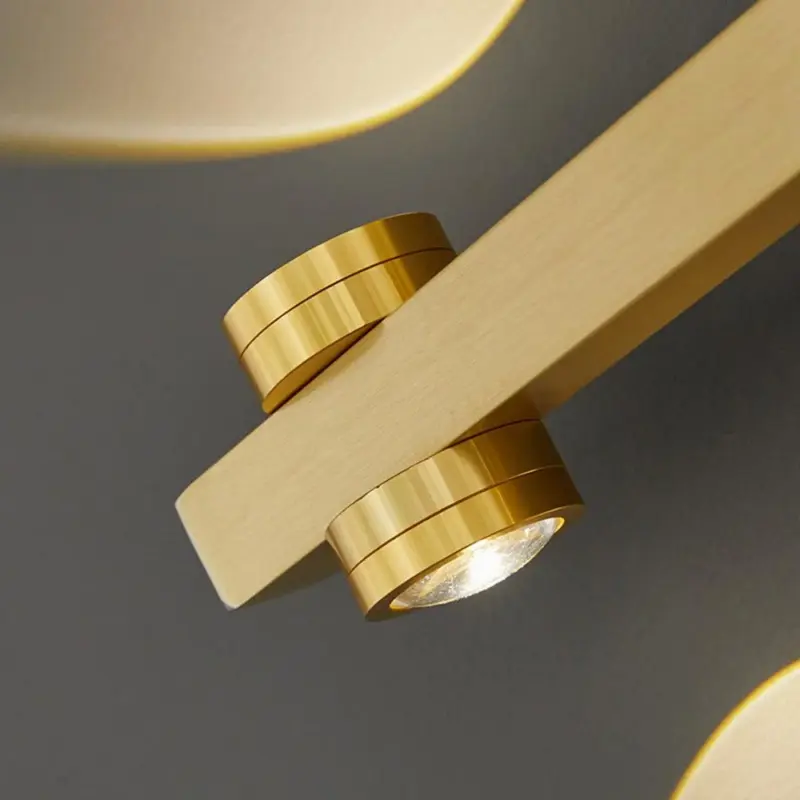 Freja Modern LED Wall Lamp Black Gold Bathroom Metal tag1