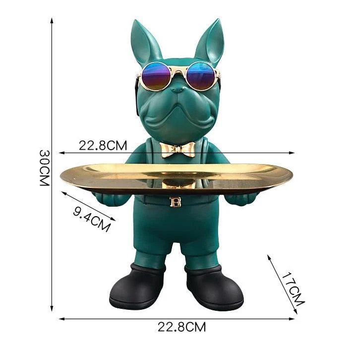 French Bulldog Butler Tray - Homeko