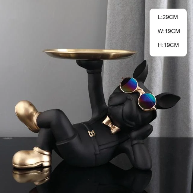 French Bulldog Butler Tray - Homeko