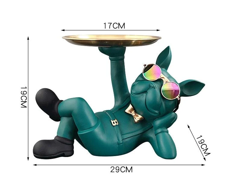 French Bulldog Butler Tray - Homeko