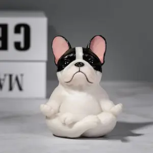 Yoga French Bulldog Ornament Decoration