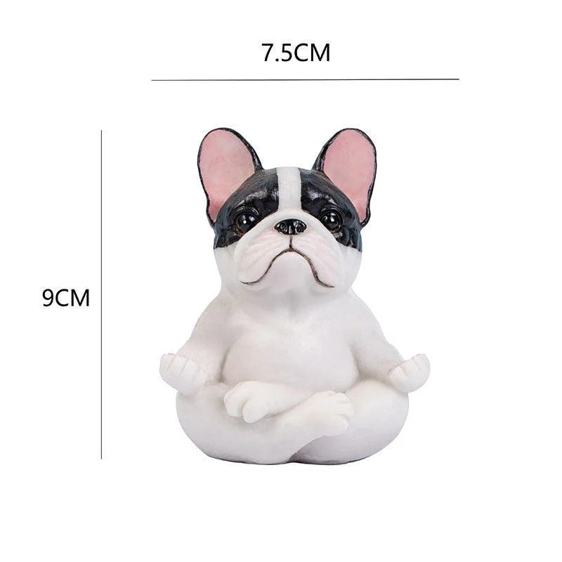 French Bulldog Yoga Art - Homeko