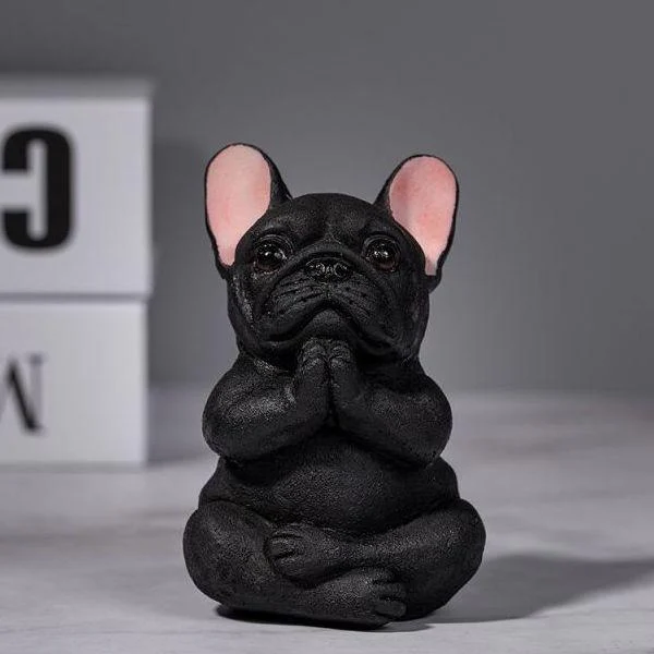 French Bulldog Yoga Art - Homeko