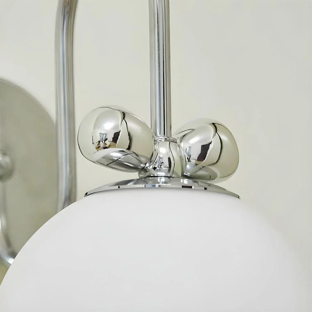 French Cream White Glass Wall Lamp -  - #tag1#