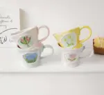 French Floral Pastor Coffee Mugs