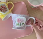 French Floral Pastor Coffee Mugs