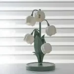 French Flower LED Pastoral Bedside Girl Bedroom Nordic Lighting Lamp