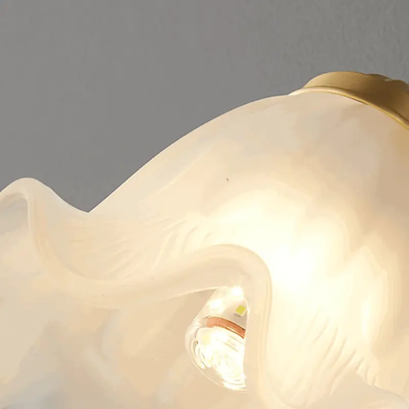 French Living Room Retro Glass Wall Lamps tag1