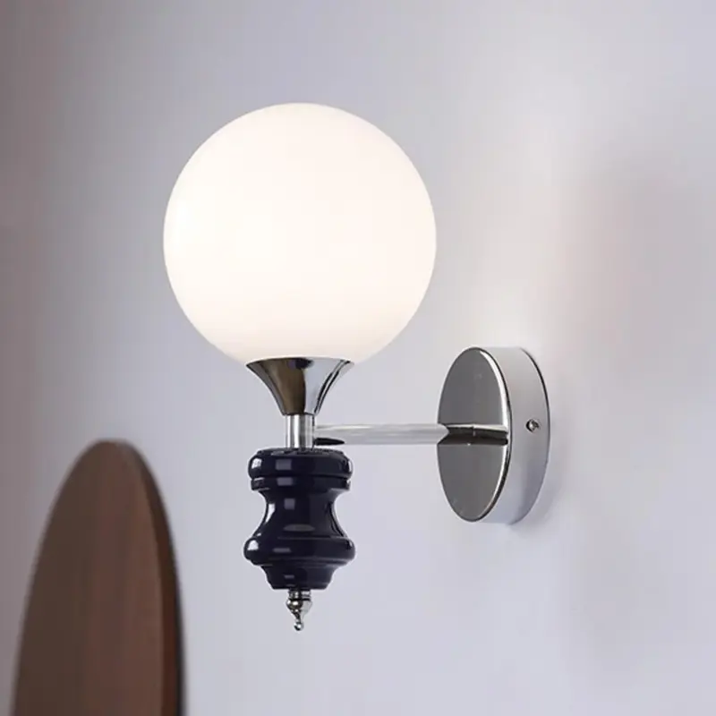French Medieval Vintage Bauhaus Wall Lamp tag1