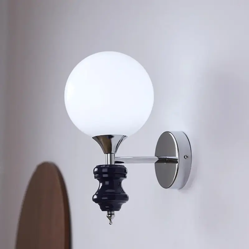 French Medieval Vintage Bauhaus Wall Lamp tag1