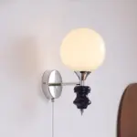 French Medieval Vintage Bauhaus Wall Lamp tag1