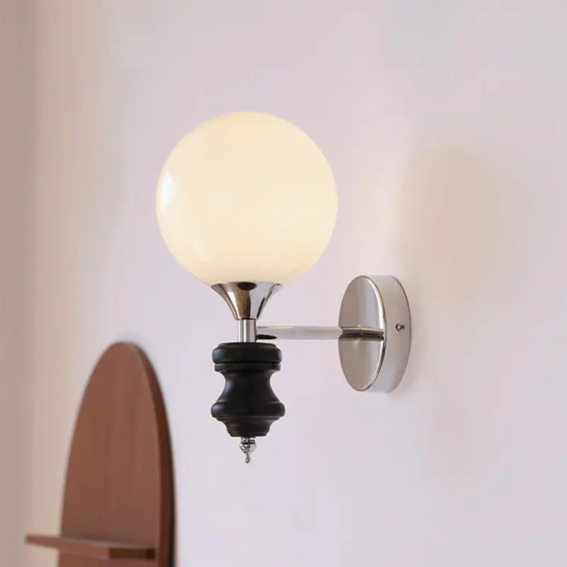 French Medieval Vintage Bauhaus Wall Lamp tag1