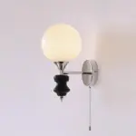 French Medieval Vintage Bauhaus Wall Lamp tag1