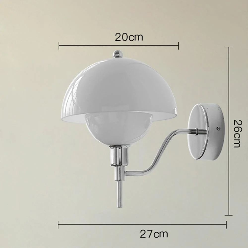 French Mushroom Glass Wall Lamp -  - #tag1#