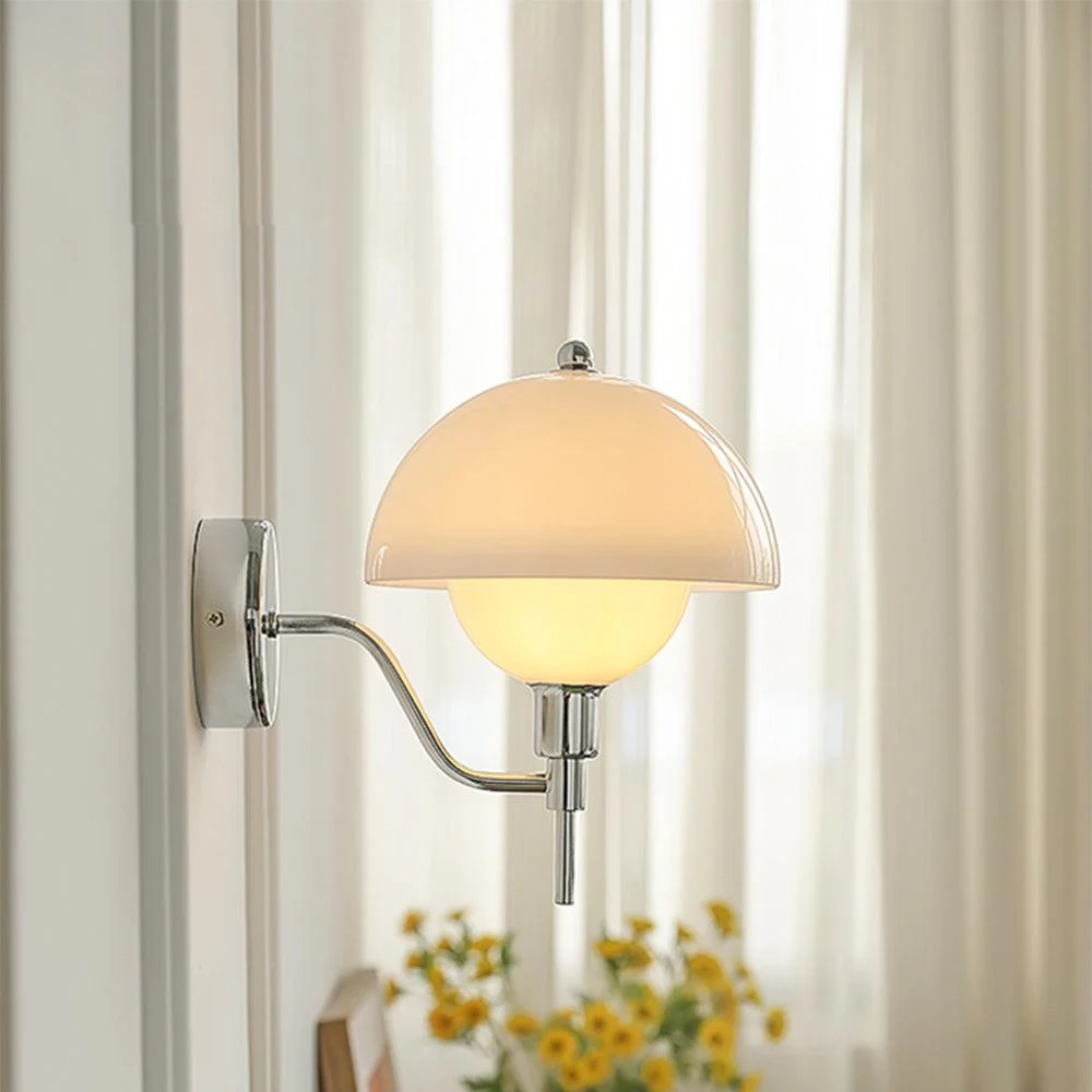French Mushroom Glass Wall Lamp -  - #tag1#