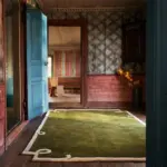 French Retro Hand Design Carpet Rug