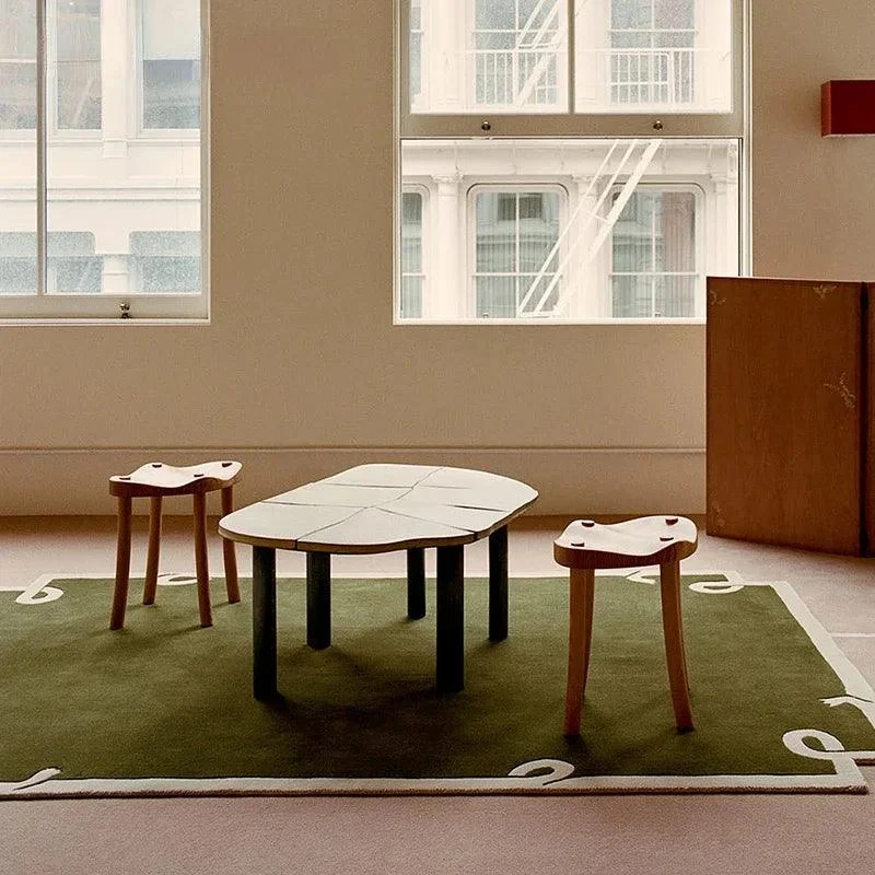 French Retro Hand Design Carpet Rug -