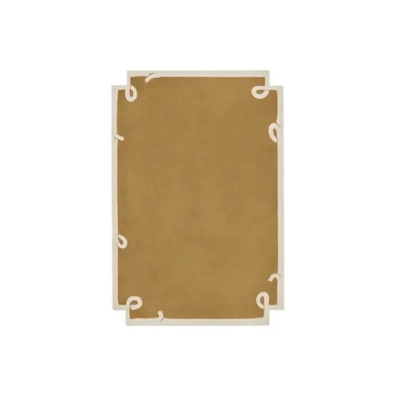 French Retro Hand Design Carpet Rug