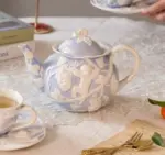 French Style Angel Hand Painted Tea Set