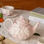 French Style Angel Hand Painted Tea Set