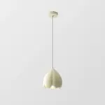 French Style Cream Pendant Light Rustic Nature Inspired Design tag1