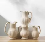 French_Style_White_Ceramic_Farmhouse_Vase_-_-4191628 French Style White Ceramic Farmhouse Vase