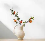 French_Style_White_Ceramic_Farmhouse_Vase_-_-4191636 French Style White Ceramic Farmhouse Vase