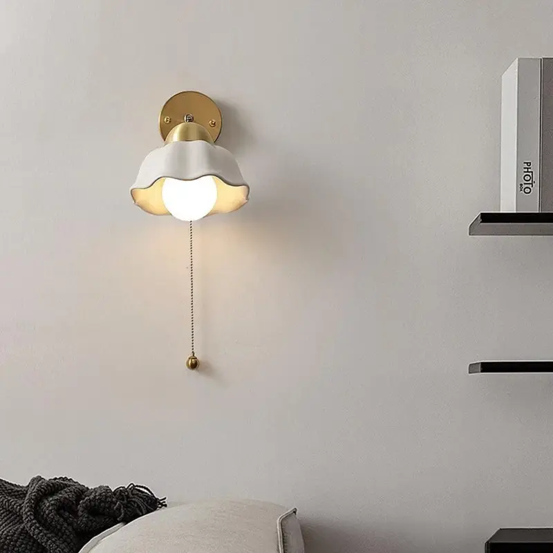 French White Adjustable Wall Lamp tag1