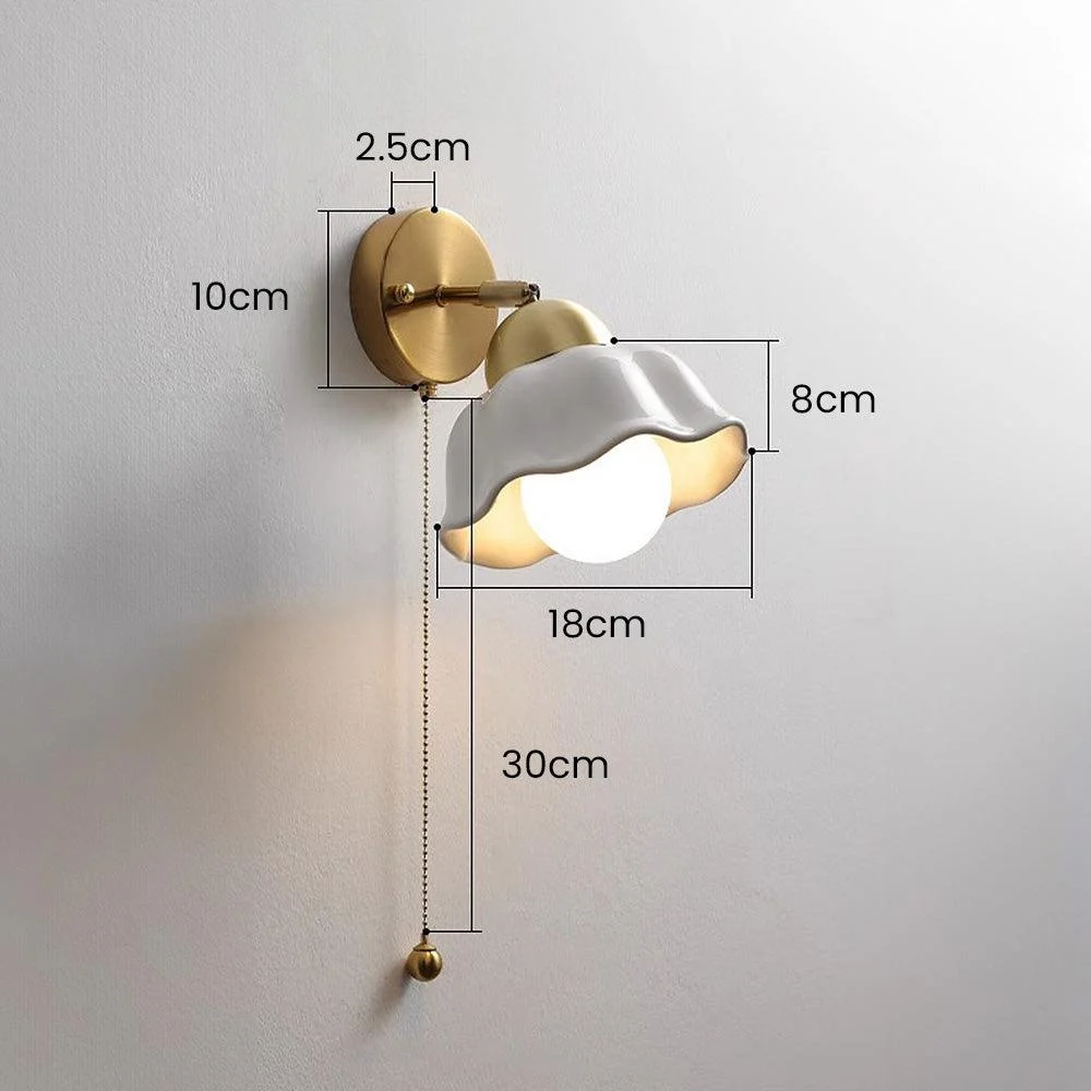 French White Adjustable Wall Lamp -  - #tag1#