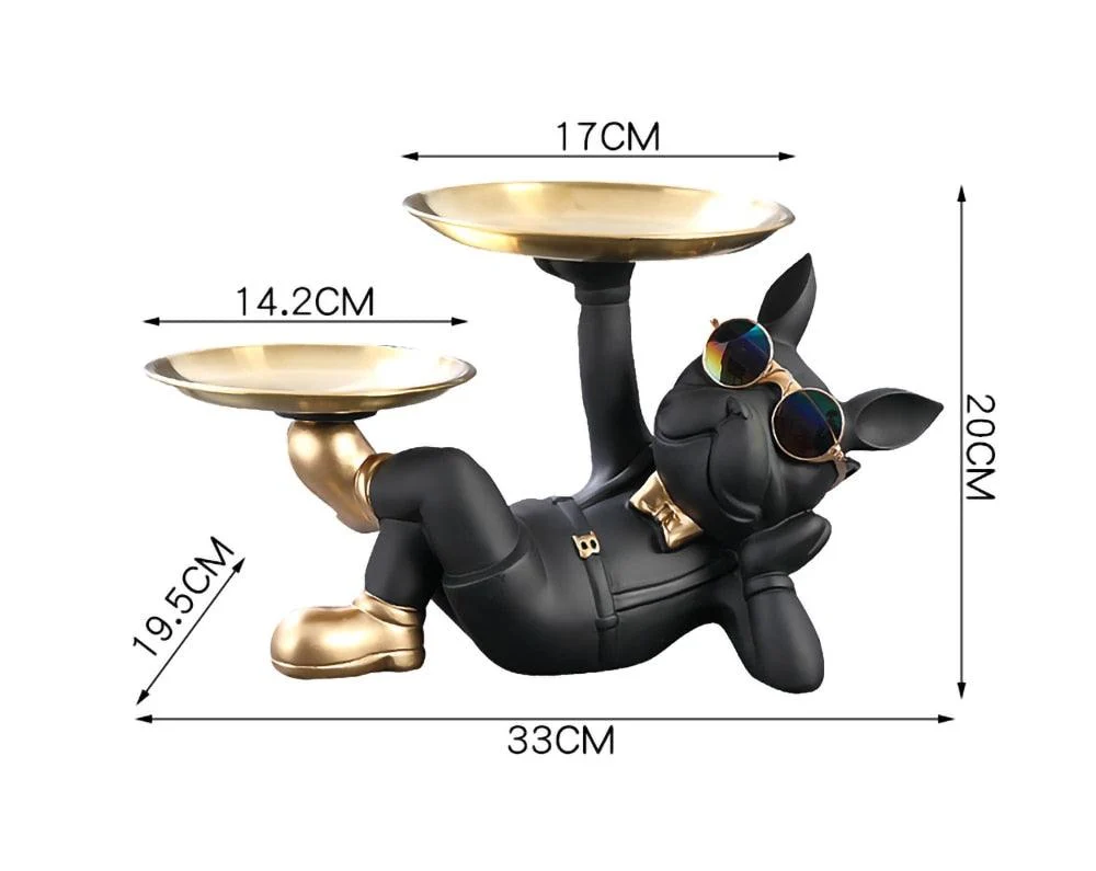 Frenchie Butler Tray - Homeko