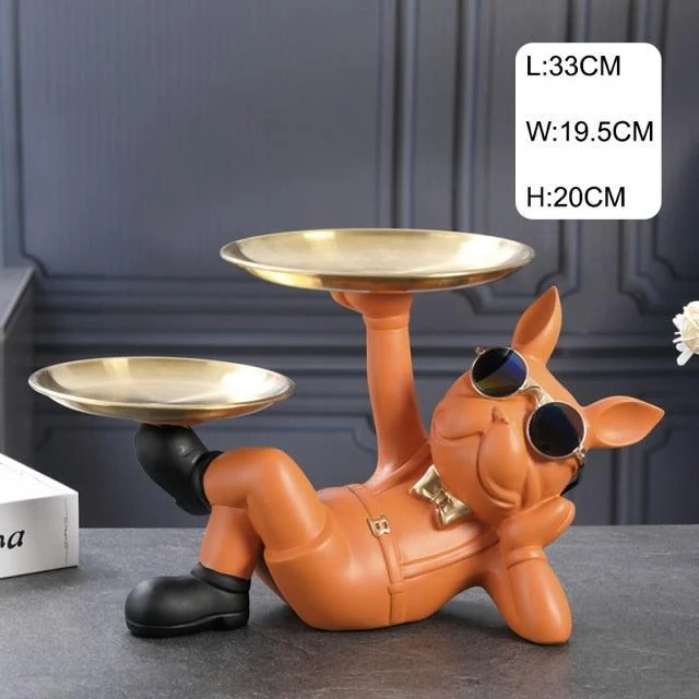 Frenchie Butler Tray - Homeko