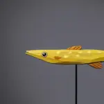 Freshwater Fish Hand Crafted Wooden Sculpture